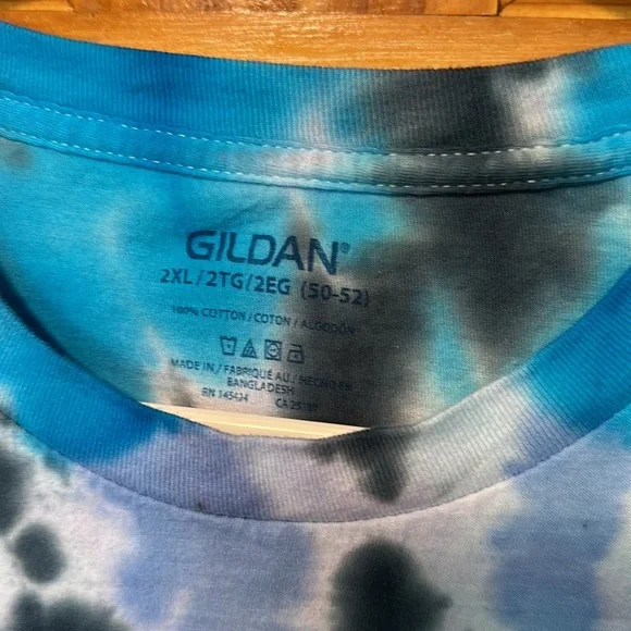 Men’s Tye dye t-shirt - Picture 5 of 5